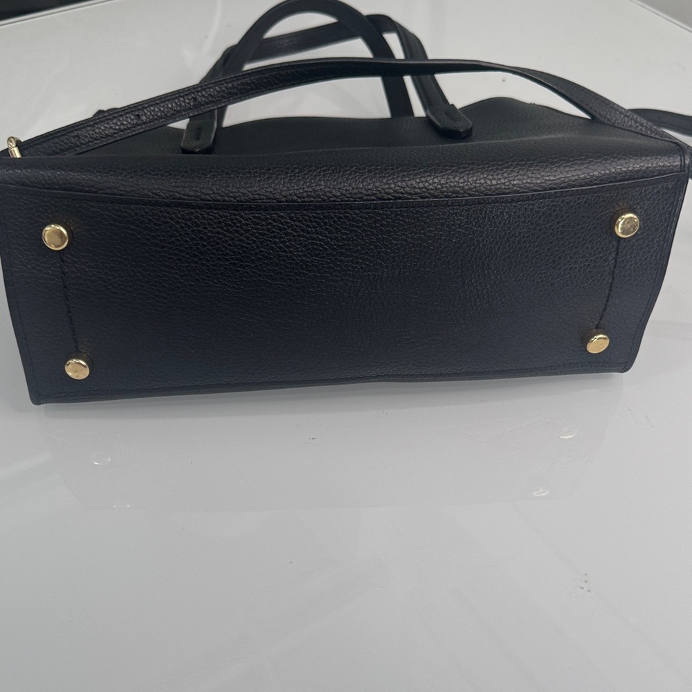 Coach Black Leather Satchel - Picture 9 of 9